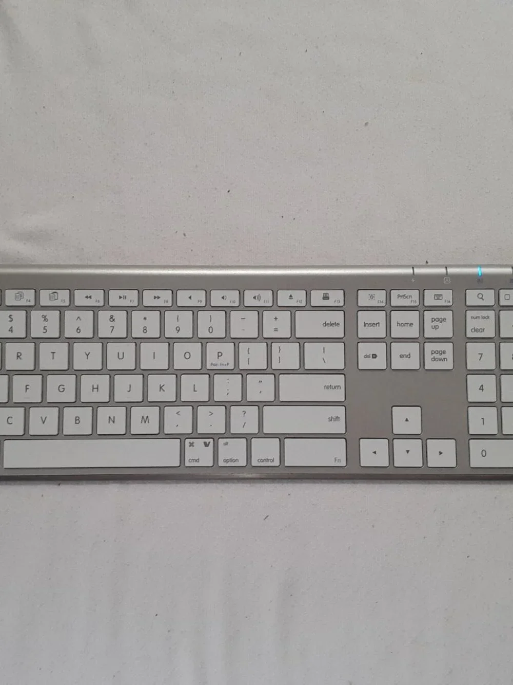 Macally wireless Keyboard for Mac - Aluminum Rechargeable Model acebtkeya